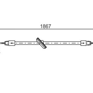 ΝΤΙΖΑ ΦΡΕΝΟΥ MERCEDES SPRINTER 1867mm