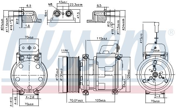 Compressor, air conditioning