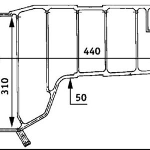 ΔΟΧΕΙΟ ΝΕΡΟΥ MERCEDES 35άρι (8MA376705204)