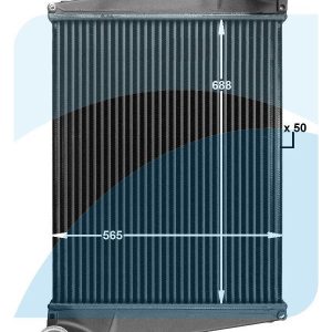 ΨΥΓΕΙΟ INTERCOOLER VOLVO FL6 (2057007,VL4090)