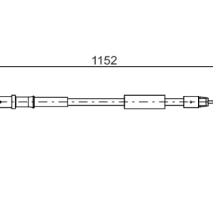 ΝΤΙΖΑ ΦΡΕΝΟΥ MERCEDES 1152mm