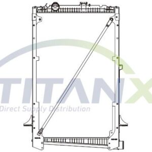 Radiator, engine cooling