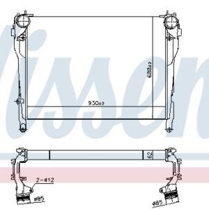 ΨΥΓΕΙΟ INTERCOOLER MERCEDES ACTROS