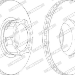 ΔΙΣΚΟΠΛΑΚΑ 324mm MB T2, VARIO